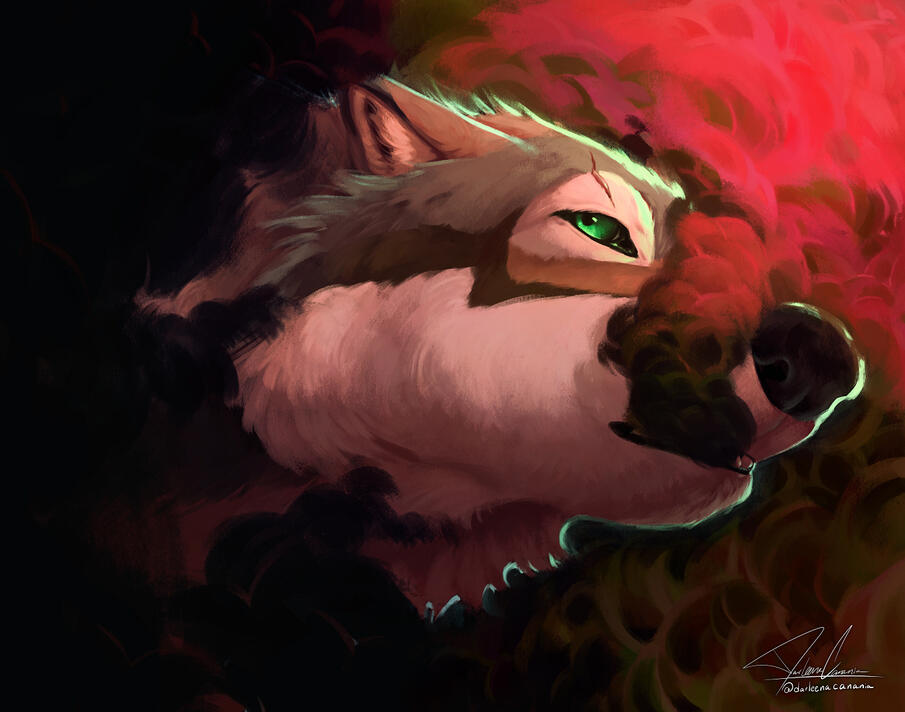 Character Close-up Painting Commission | darleenacananiabusiness@gmail.com