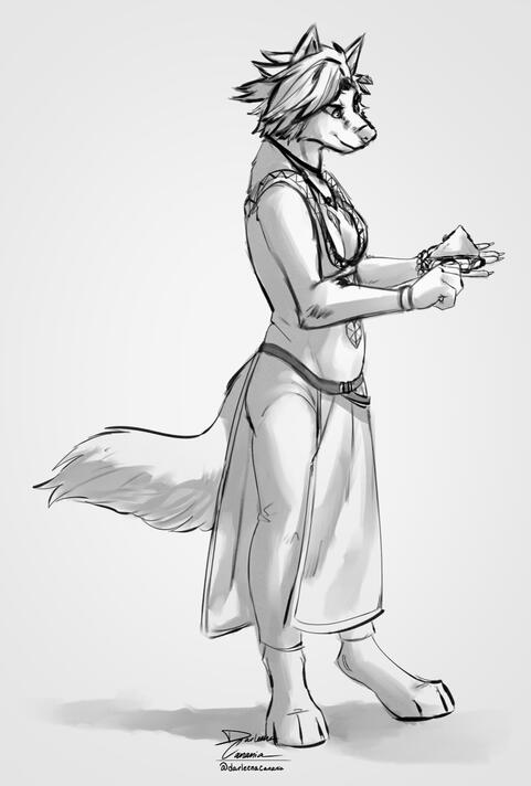 Character Sketch Commission | darleenacananiabusiness@gmail.com