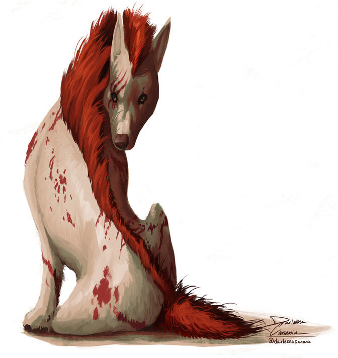 Canid Painting | darleenacananiabusiness@gmail.com