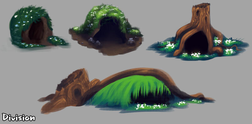 Lion's Den Concept Art