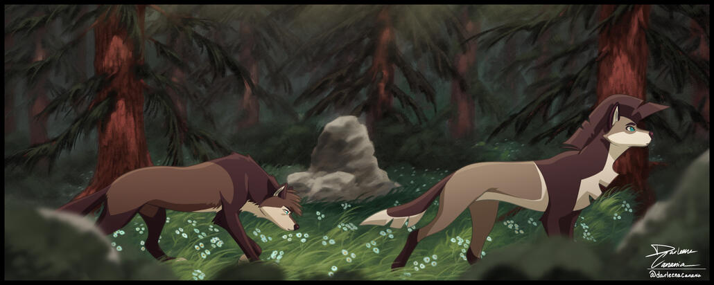 Character Illustration (Full Forest)